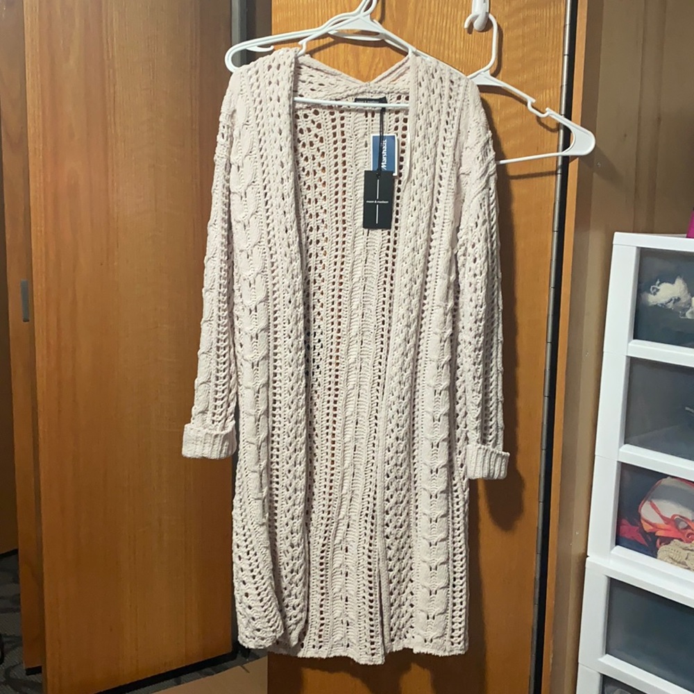 Extra Long Knitted Sweater